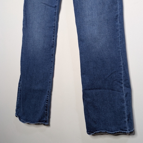 Madewell Medium Wash Blue Denim Skinny Flare Jean 31T - Picture 3 of 15